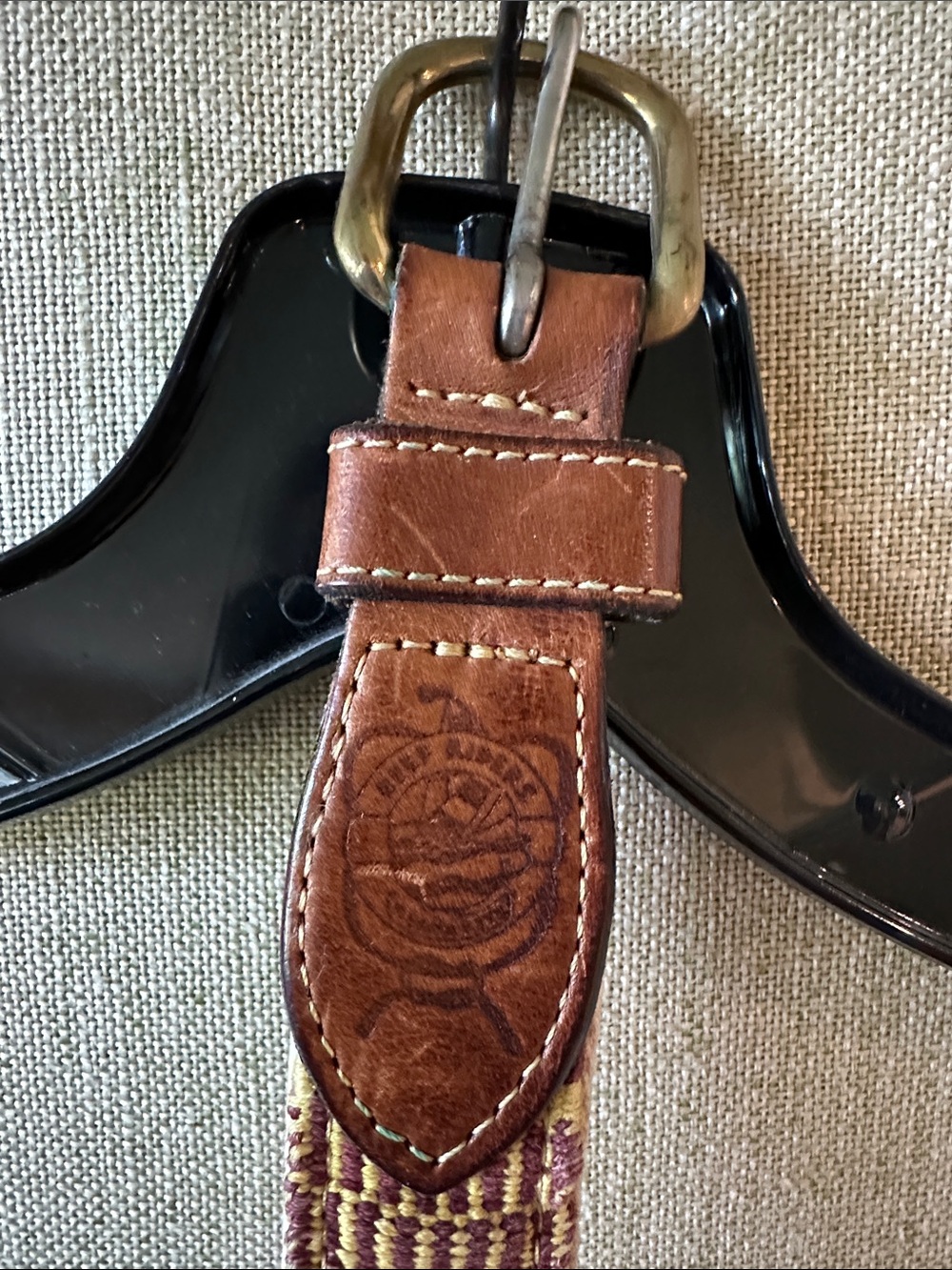 Rough Riders Women’s size 30 multicolored woven belt.